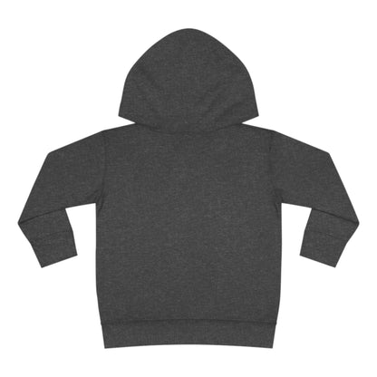 Premium Kids Unisex Cute Darth Vader Star Wars Hoodie back view in dark grey, perfect for ages 2-5 years, adding charm and warmth to any wardrobe.