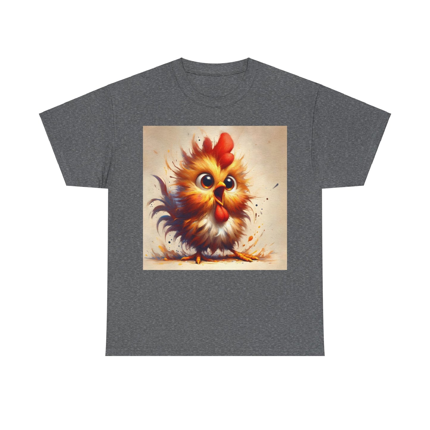 Explosive Joy Tee - Cartoon Bird Edition  Unisex Cotton Tee Graphic T Shirt