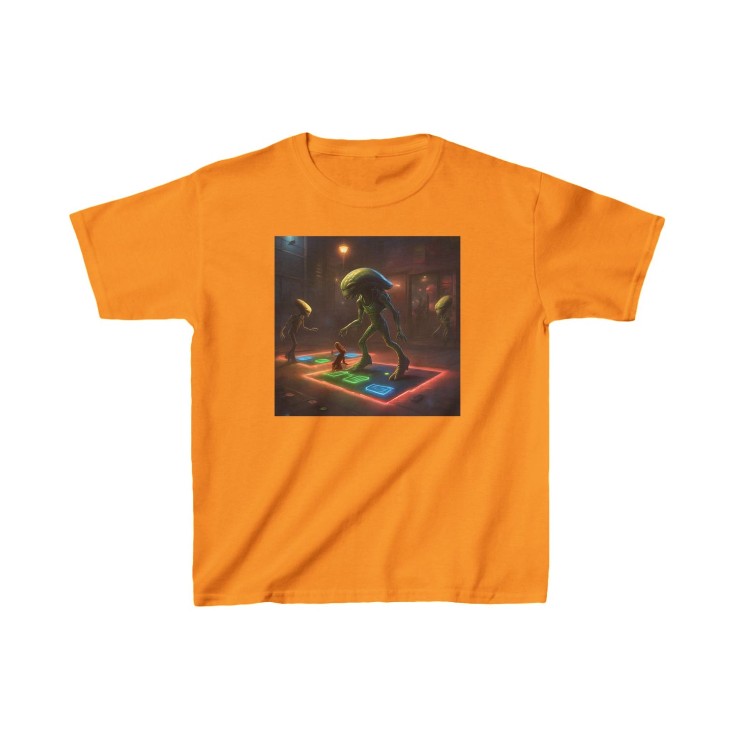 Kids Cute Aliens Heavy Cotton Tee 16 colors