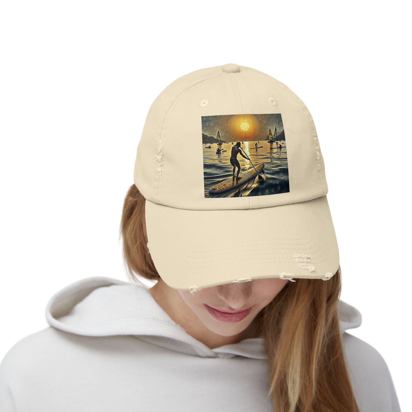 Unisex Distressed Paddleboarders Cap