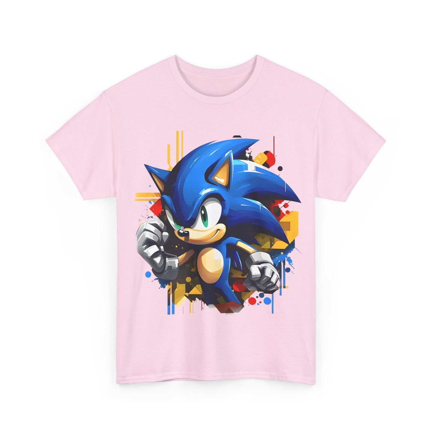 Sonic The Hedgehog Unisex Graphic Tee Shirt