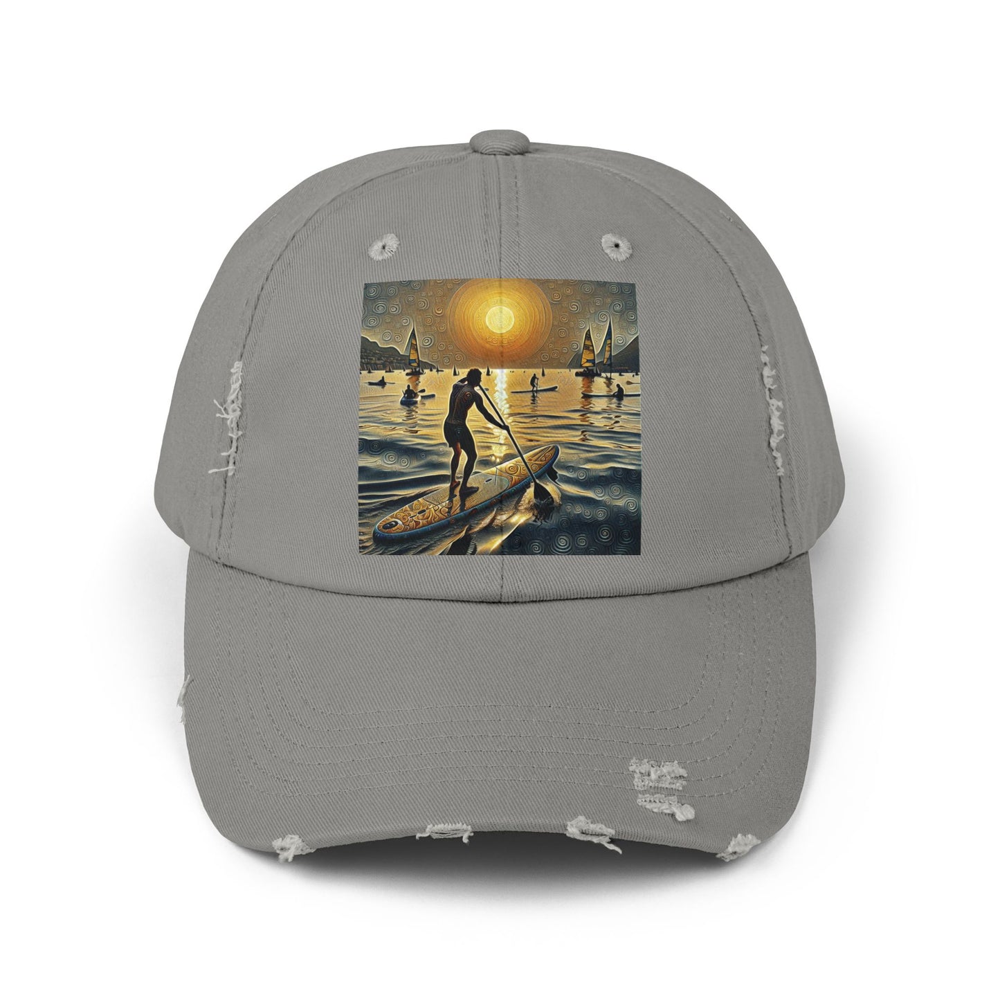 Unisex Distressed Paddleboarders Cap