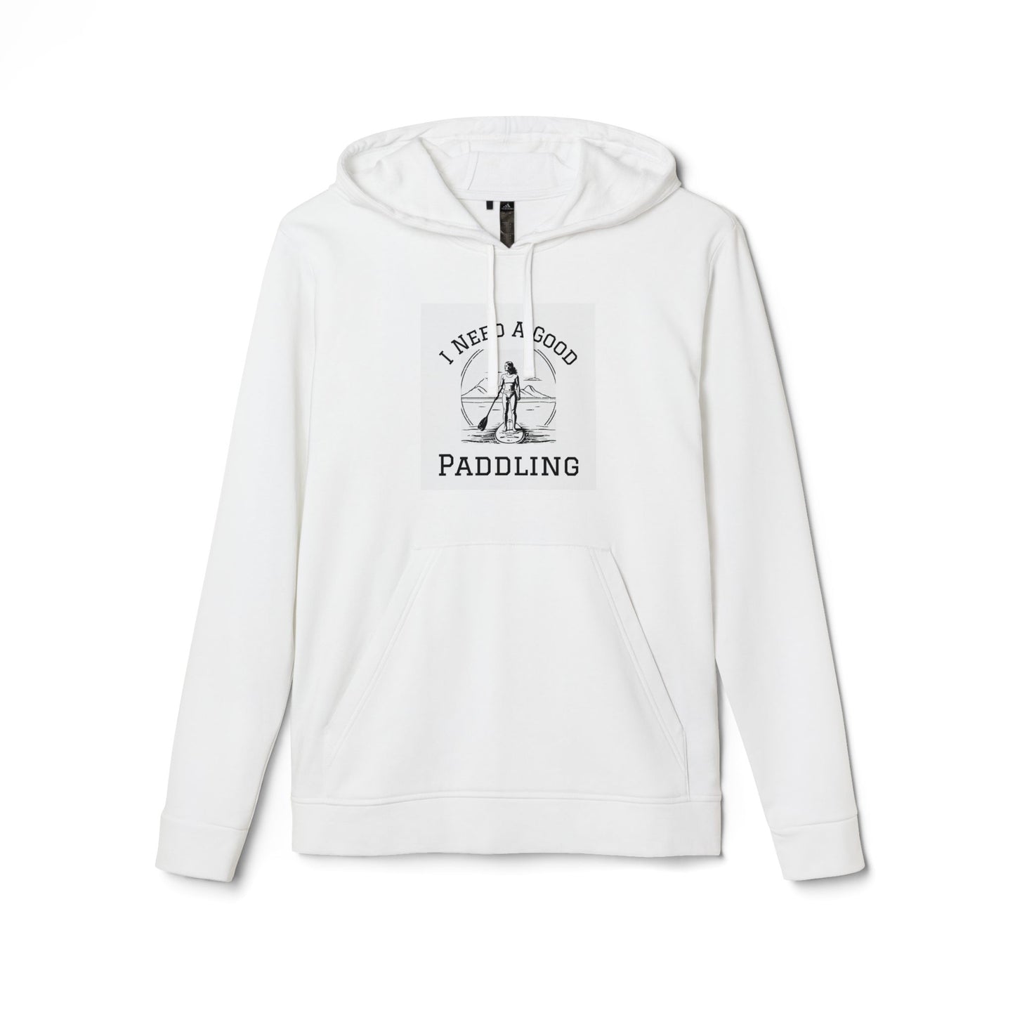 Adidas Women´s Fleece  I Need a Good Paddling Hoodie For paddleboarders White