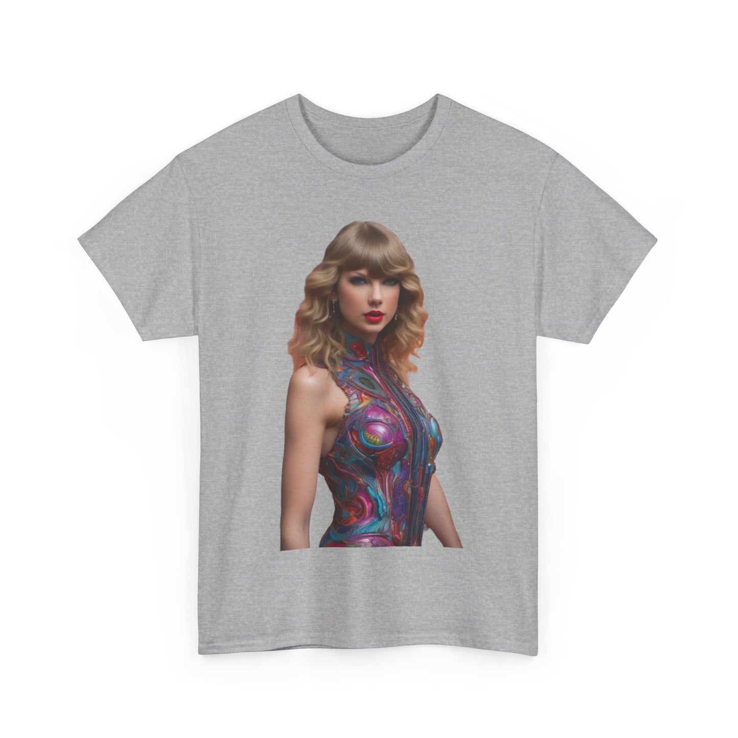 Swifties psychedelic  Taylor Swift Heavy Cotton Tee