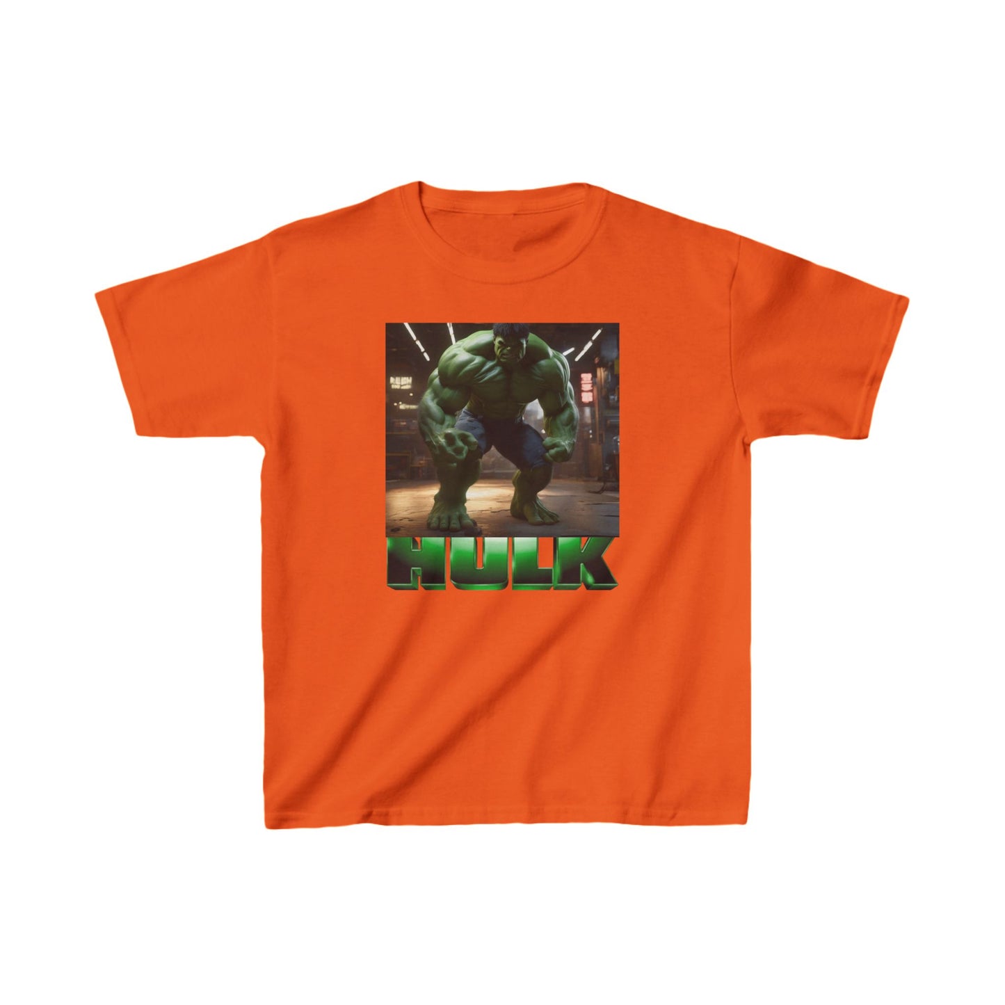 Kids Incredible Hulk Heavy Cotton Tee 16 colors