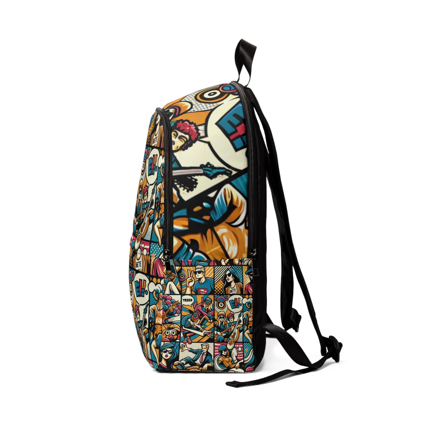 Abstract Harmony Canvas Fusion - Backpack