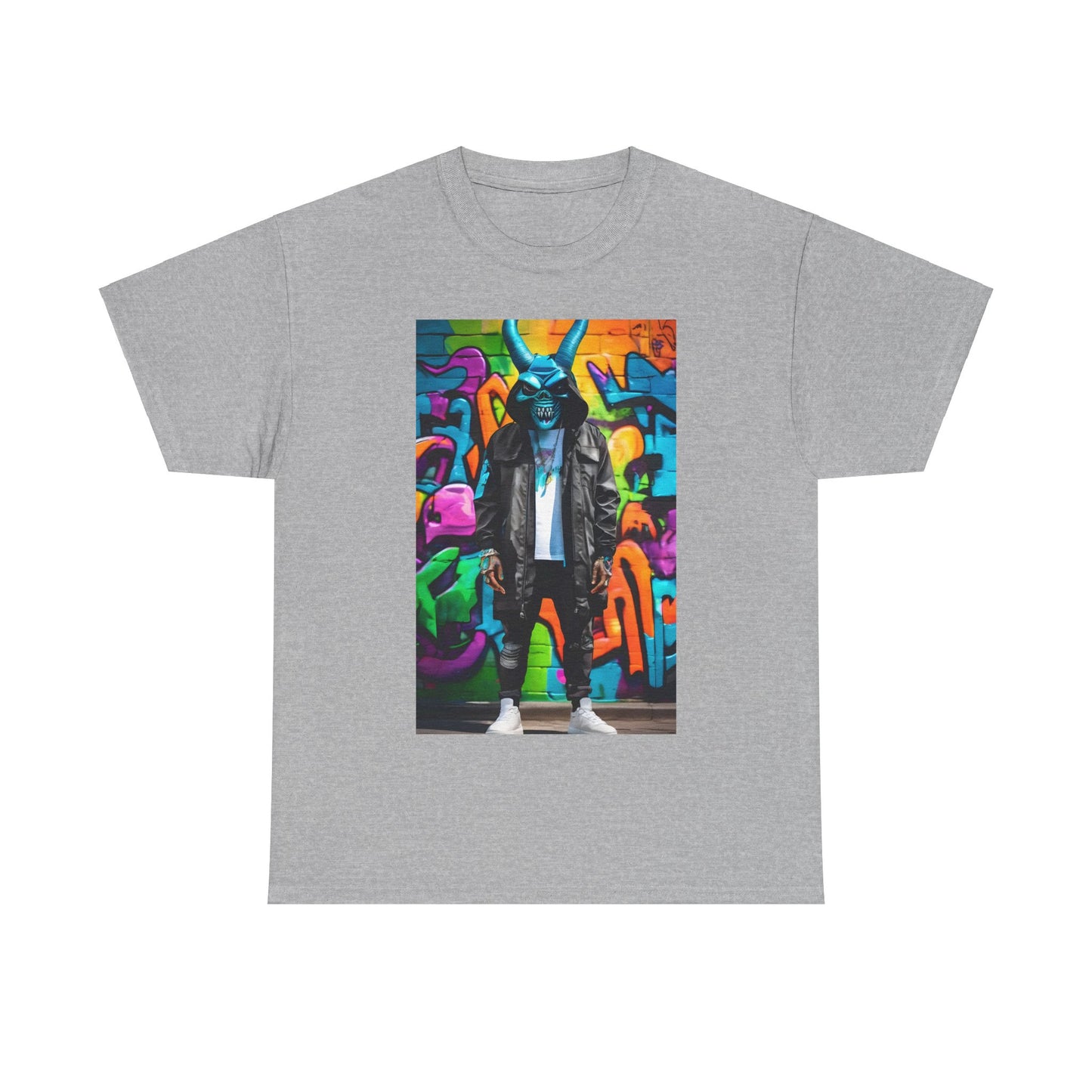 Street Monster Graphic T-Shirt, Urban Streetwear Top, Unisex Cotton