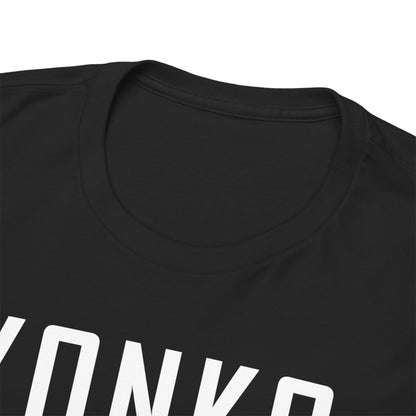 Close-up of the neckline of a luxurious black One Piece Yonko t-shirt, emphasising the premium quality fabric and stylish design, perfect for anime lovers seeking elegance.
