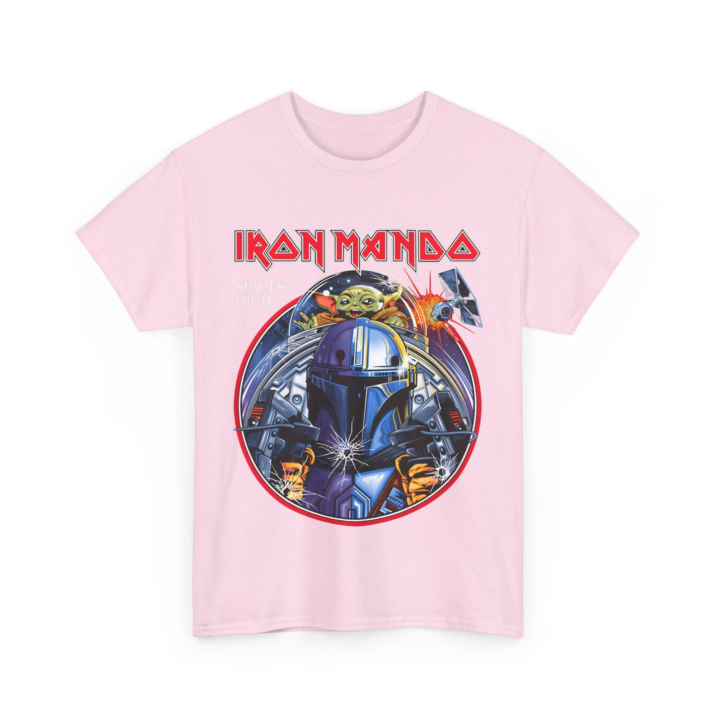 Iron Mando Star wars Graphic Unisex  Tee Shirt