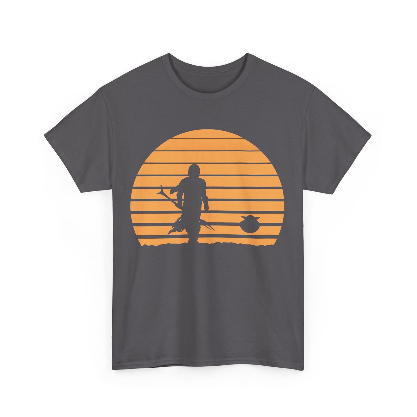 Mandalorian Sunset Graphic Unisex  Tee Shirt