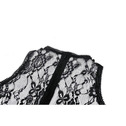 Model wearing the Carys Black Gothic Dress with asymmetrical design and off-shoulder elegance, exuding luxury and allure.