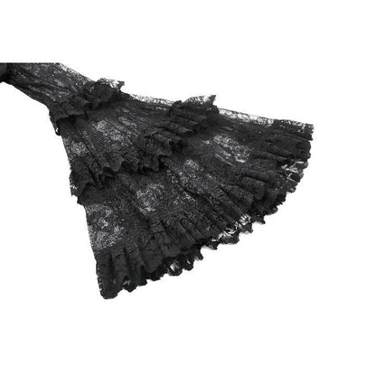 Elegant back view of the Dark In Love gothic tailcoat, highlighting the heart-shaped hollow-out design and luxurious style.