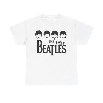 The Beatles Unisex Graphic Cotton T-Shirt featuring the iconic Abbey Road logo, an exquisite depiction of the legendary band for fashion and music enthusiasts.