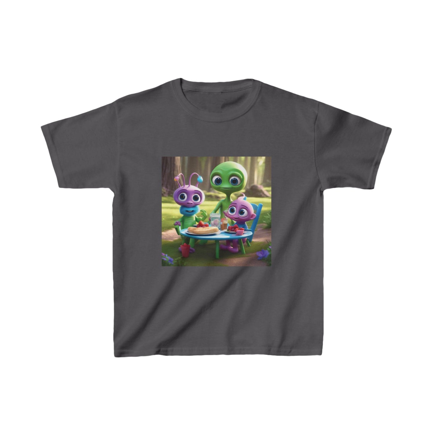 Kids Cute Aliens Heavy Cotton Tee 16 colors