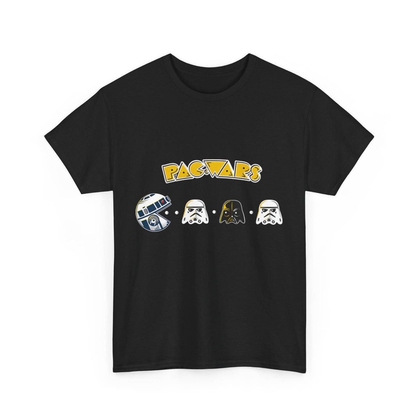 Pac Wars Pacman Star Wars Mashup Unisex Men´s Women´s Graphic T Shirt Tee