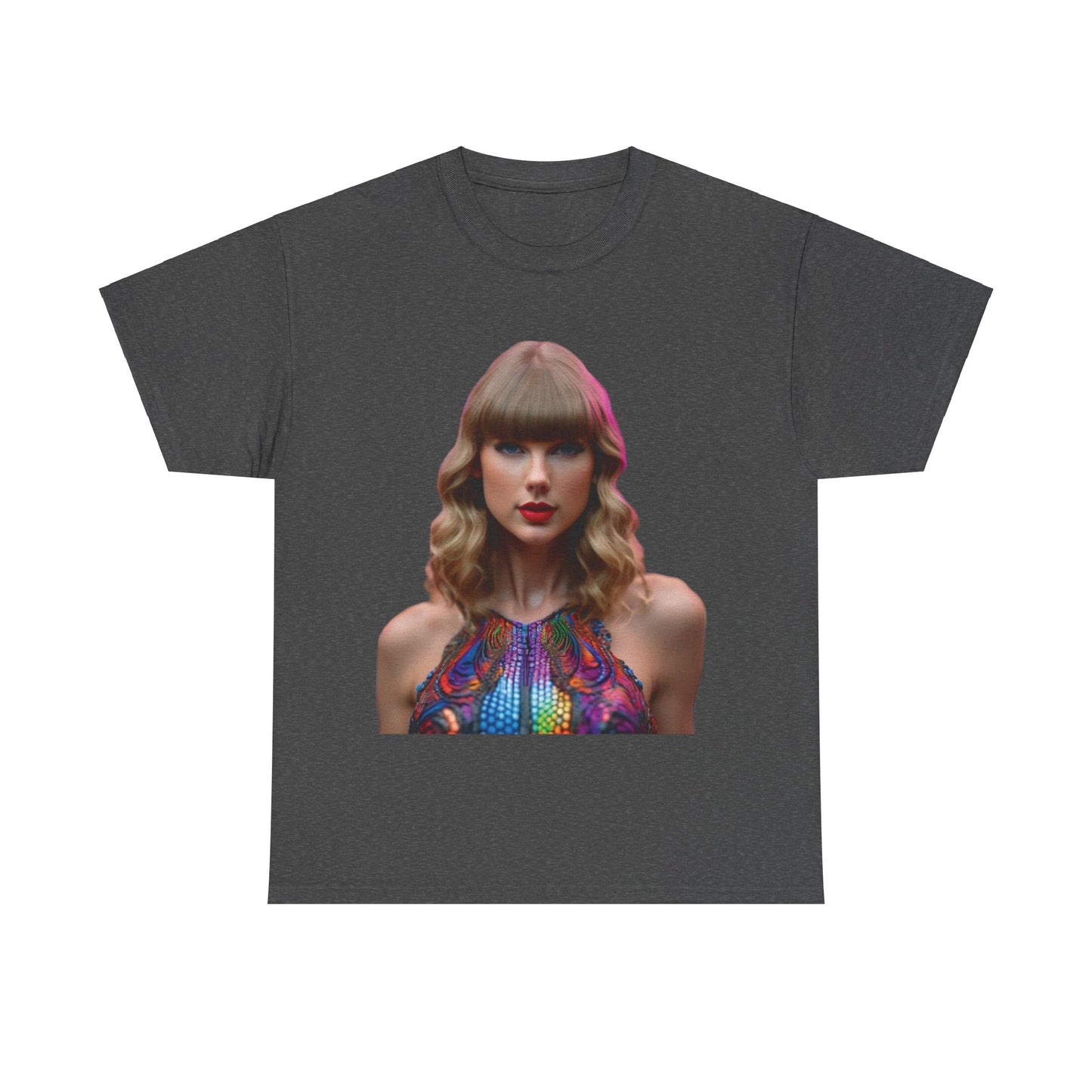 Swifties psychedelic  Taylor Swift Heavy Cotton Tee