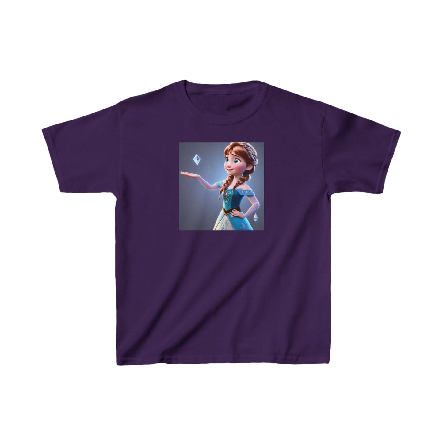 Kids Frozen Anna Heavy Cotton Tee 16 colors