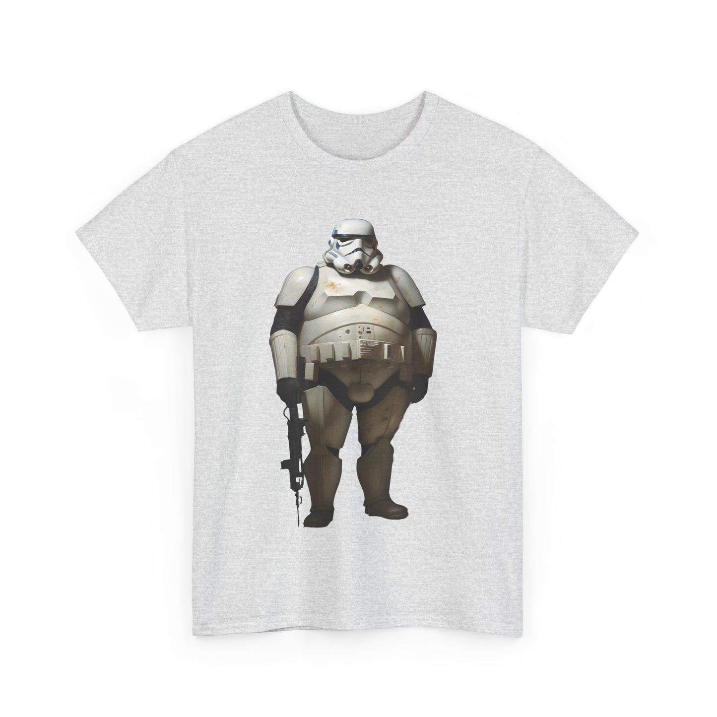 Chubby Stormtrooper  Graphic Unisex Graphic Tee Shirt