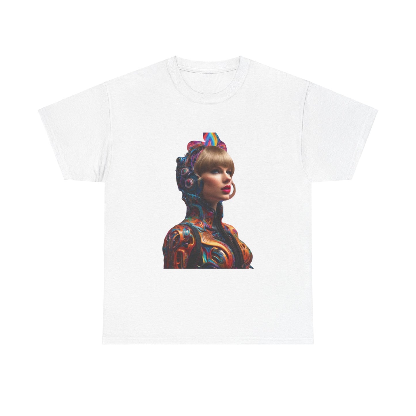 Swifties psychedelic  Taylor Swift Heavy Cotton Tee