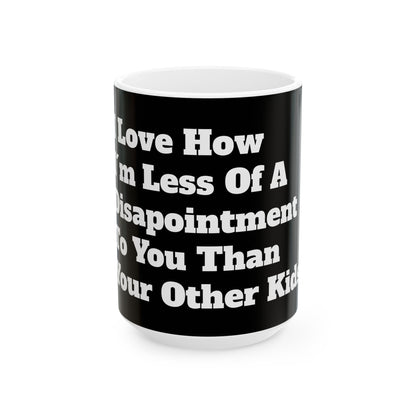 Funny Office Mug featuring inappropriate slogan, ideal for a lighthearted gift for birthdays or Secret Santa.