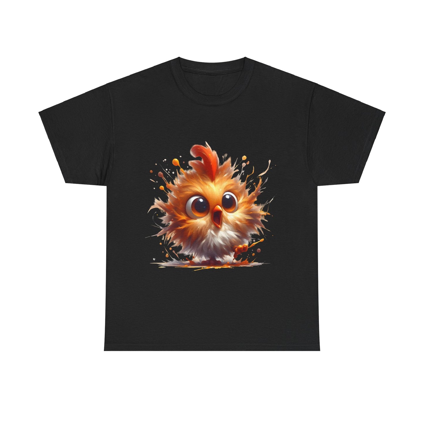 Explosive Joy Tee - Cartoon Bird Edition  Unisex Cotton Tee Graphic T Shirt