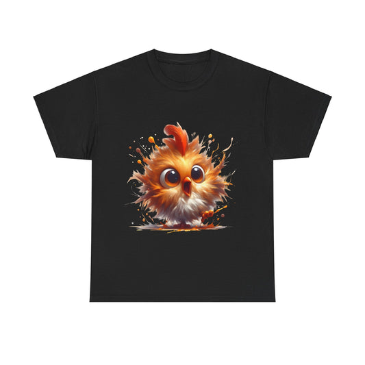 Explosive Joy Tee - Cartoon Bird Edition  Unisex Cotton Tee Graphic T Shirt