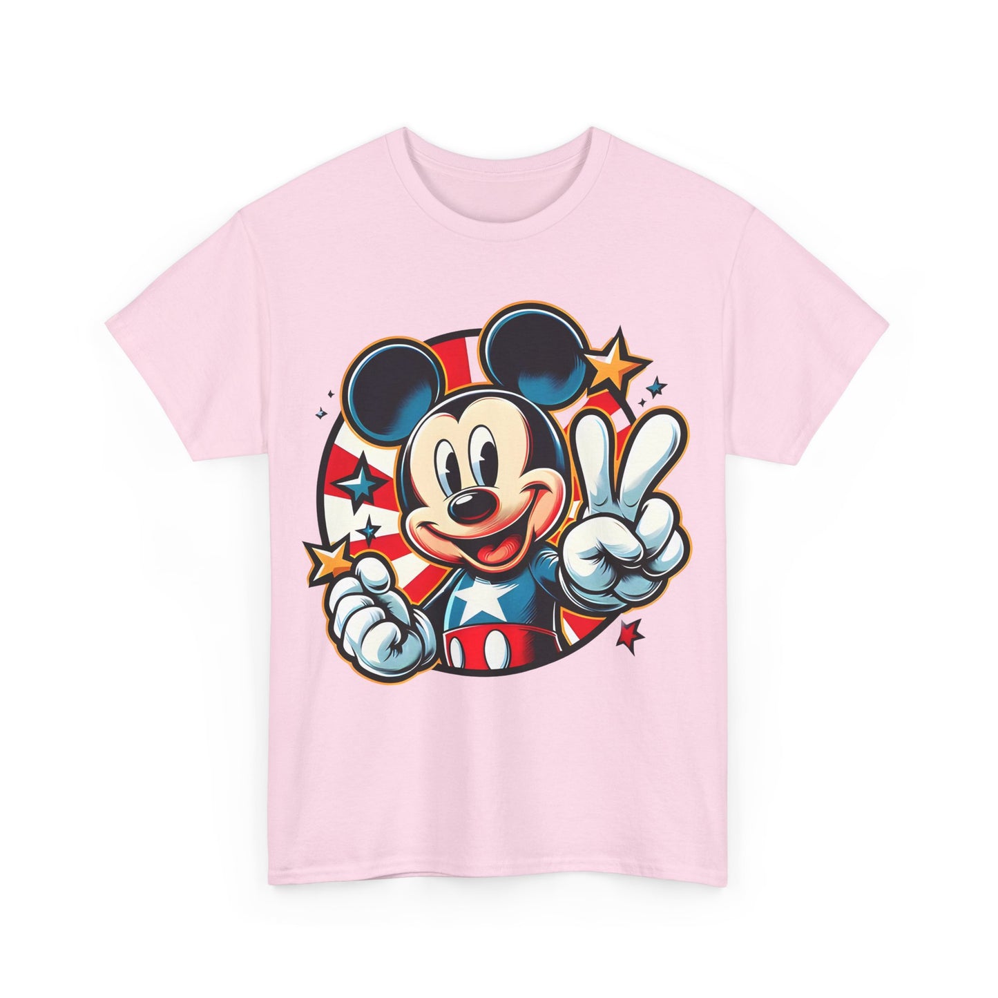 Mickey Mouse Pop Art Graphic  Unisex Graphic Tee Shirt