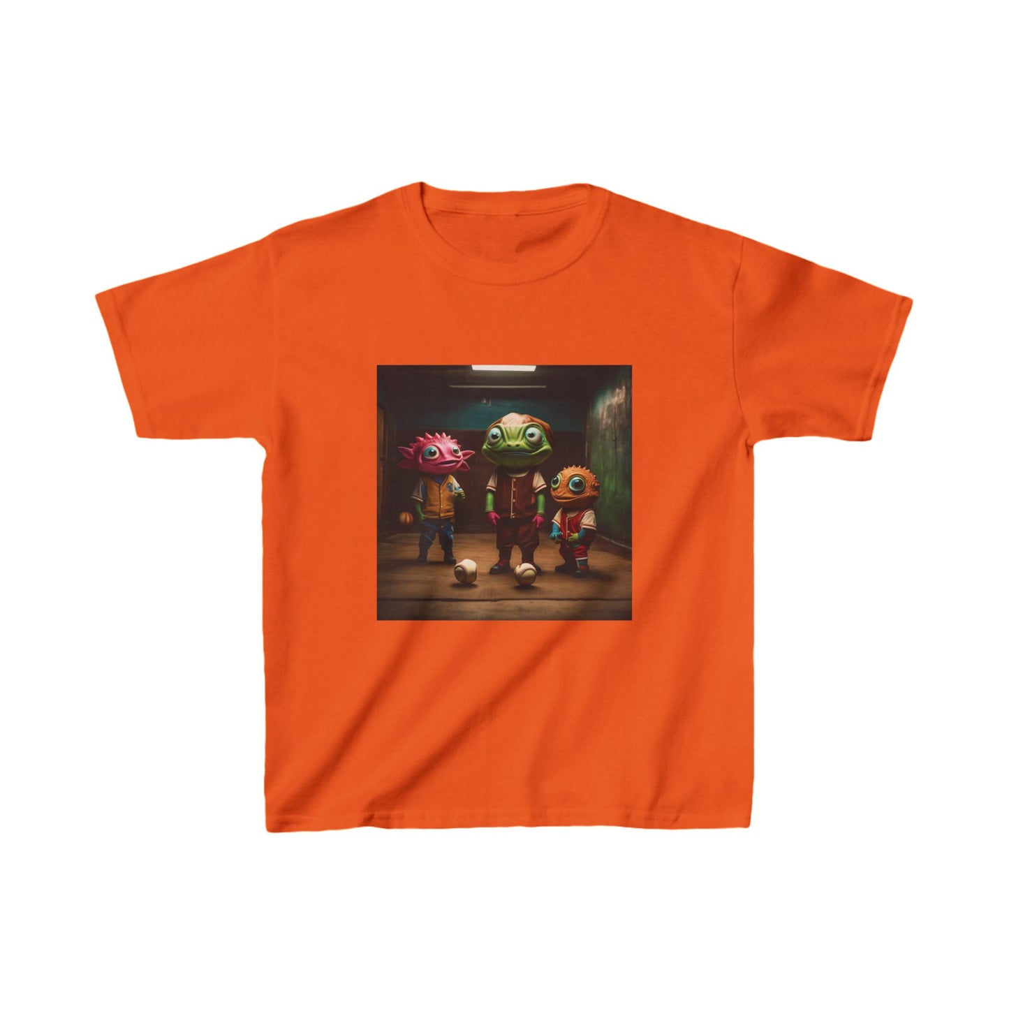 Kids Cute Aliens Heavy Cotton Tee 16 colors