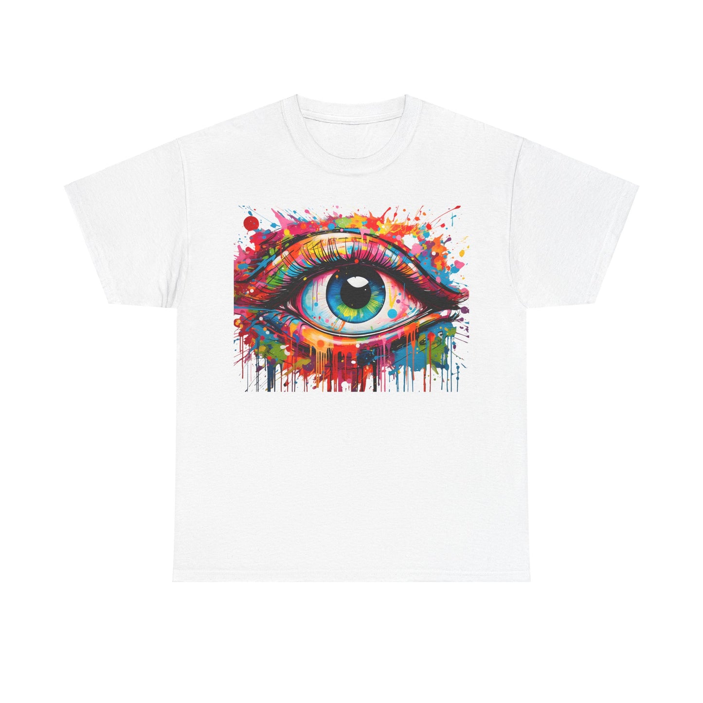 Visionary Drip Graffiti  Graphic Unisex  T Shirt Tee