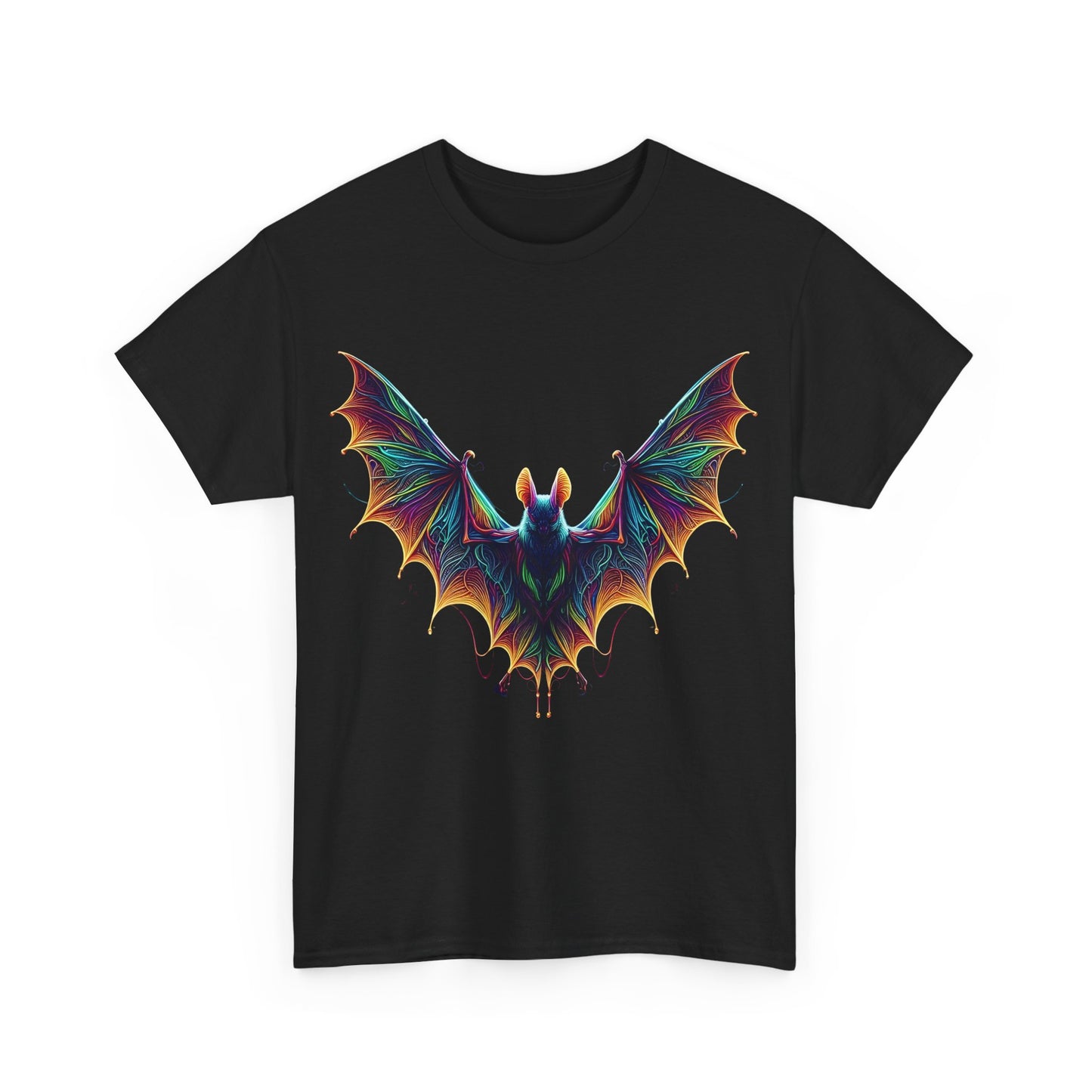 Radiant Evolution Bat Tee  Unisex Cotton Tee Graphic T Shirt