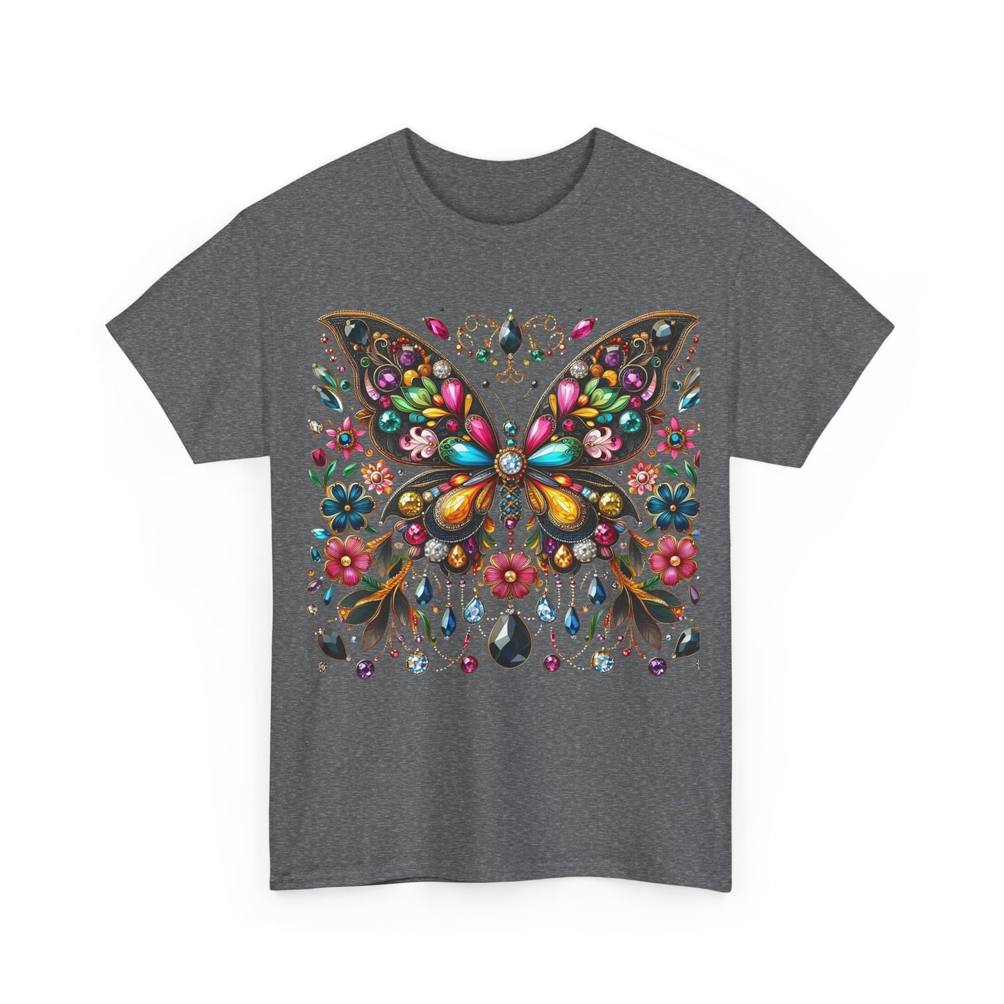 Enchanting Butterfly Brooch Unisex T Shirt Graphic Tee Unisex