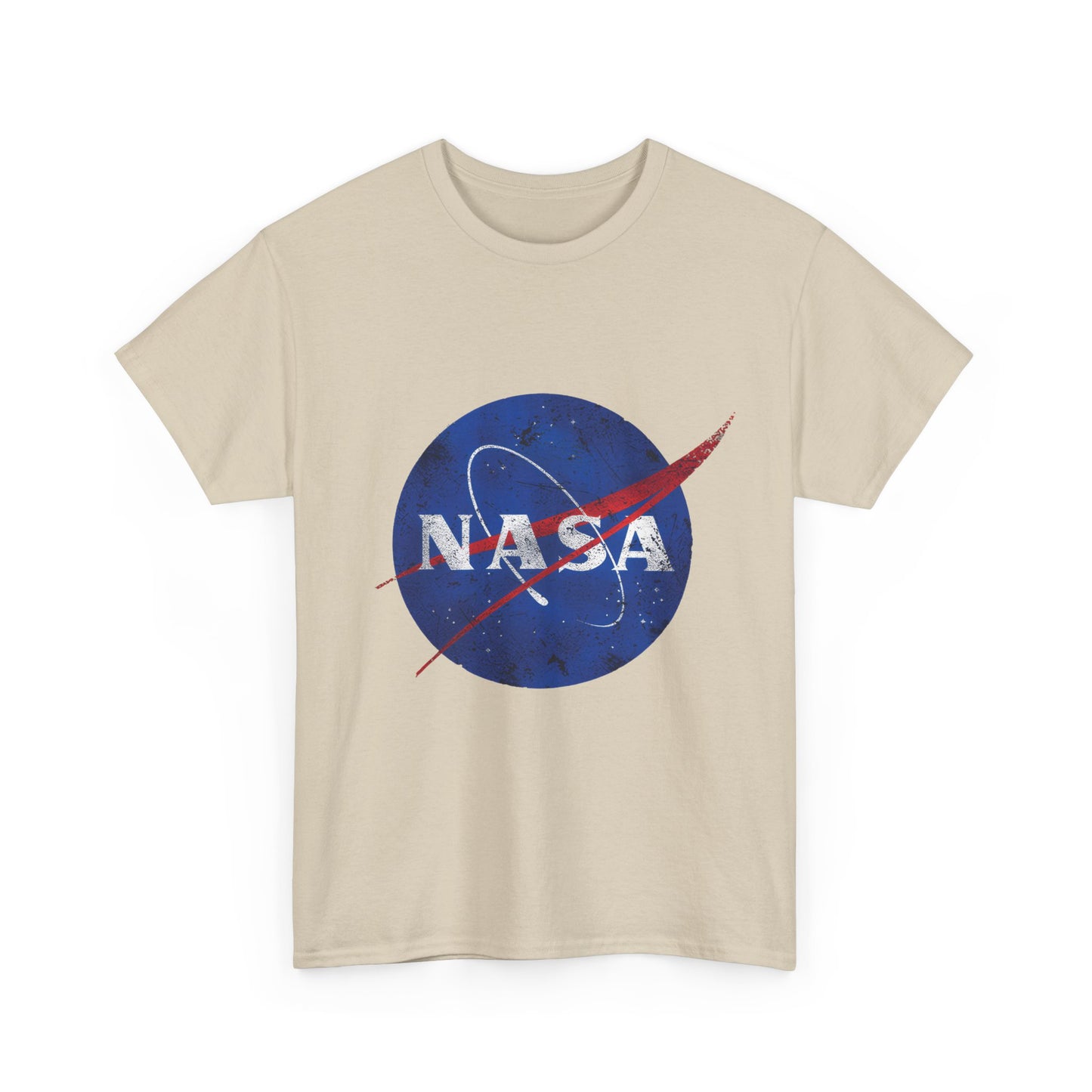 NASA Logo Graphic T-Shirt Urban Unisex Cotton