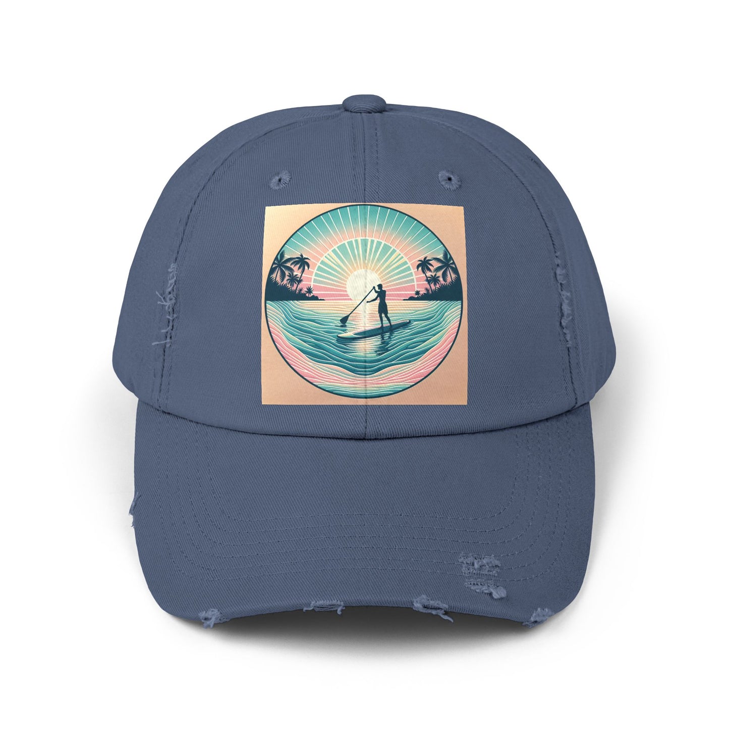 Unisex Distressed Paddleboarders Cap