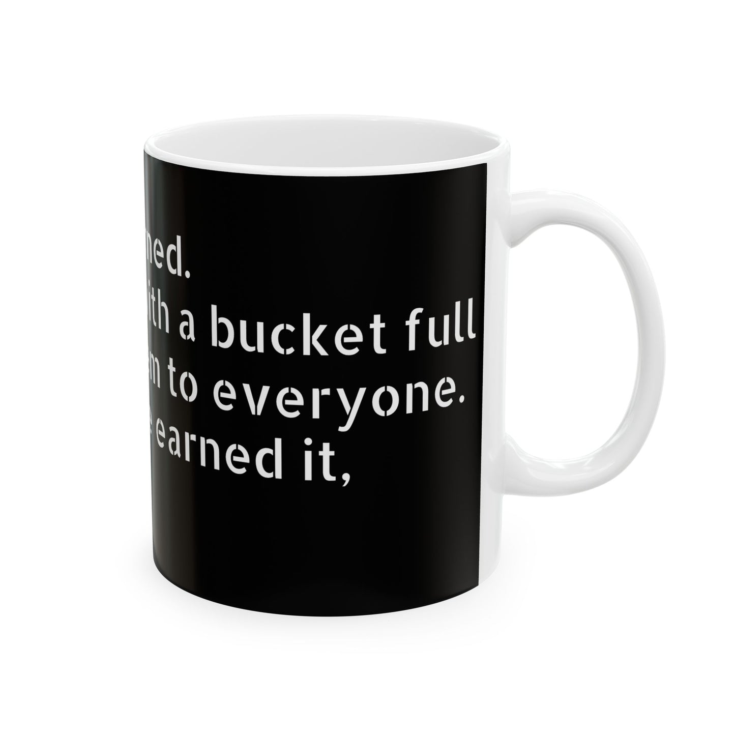 Funny office mug showcasing an inappropriate slogan, ideal for adding humour to your coffee routine.