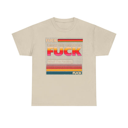 Retro Pop Art Unisex Men´s Women´s Graphic Cotton Funny T-Shirt Tee Vintage displaying a striking graphic design with edgy humour and retro style, perfect for a unique and stylish wardrobe addition.