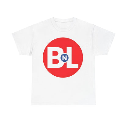 Unisex Wall-E Logo Graphic Tee in luxurious white fabric, featuring a bold and intricate graphic design. Ideal for stylish casual wear, this nostalgic tee pays homage to the beloved Pixar film.
