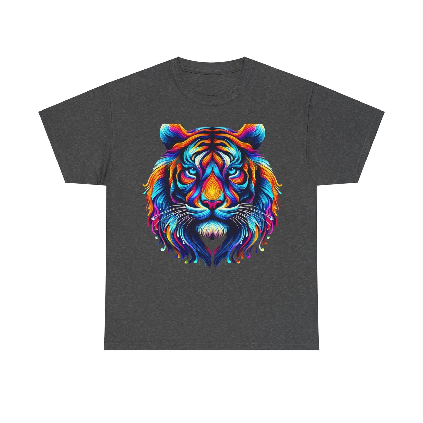 Tiger's Whimsy  Graphic Unisex  T Shirt Tee