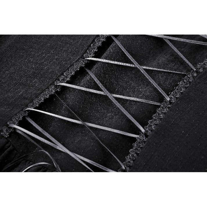 The stunning Dark in Love Greta Lace-Up Dress, showcasing its flattering sweetheart neckline and exquisite craftsmanship ideal for evening wear.