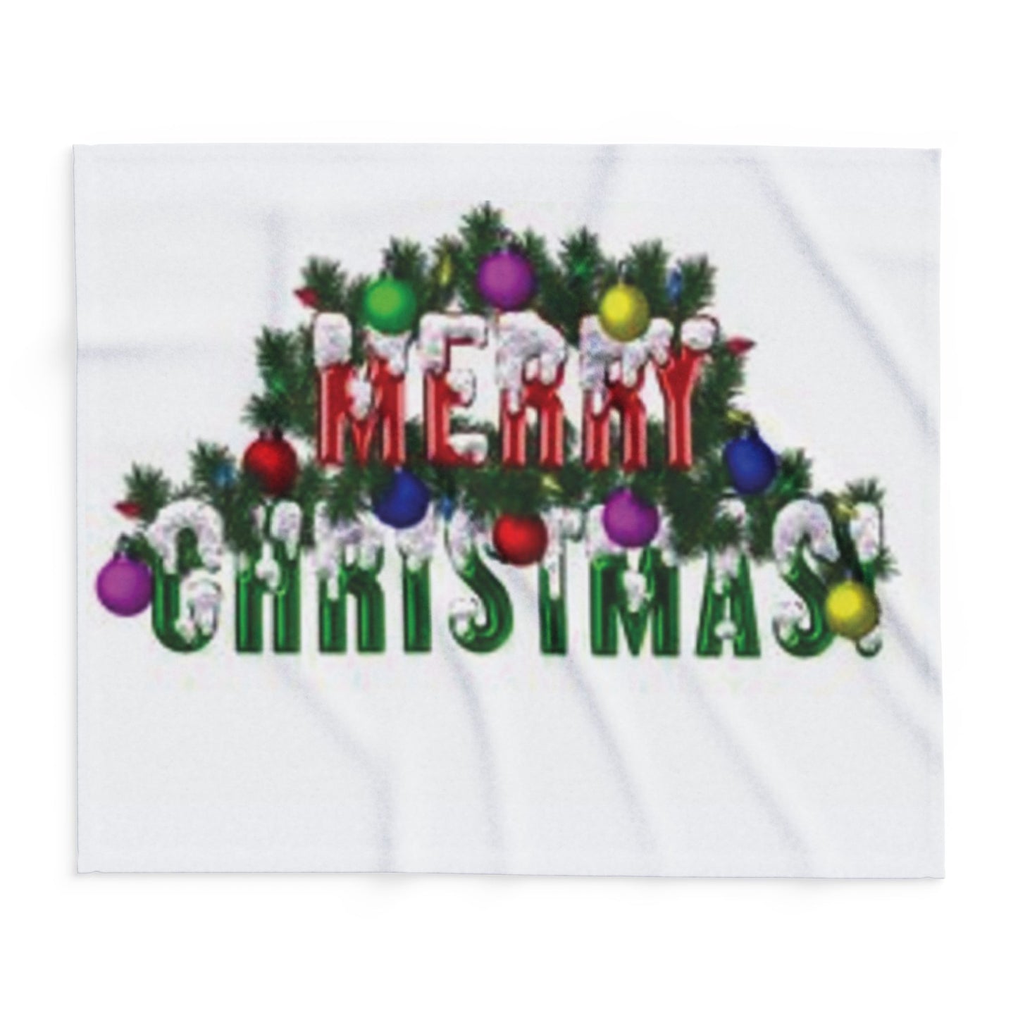 Decorative and Warm Christmas Arctic Fleece Blanket