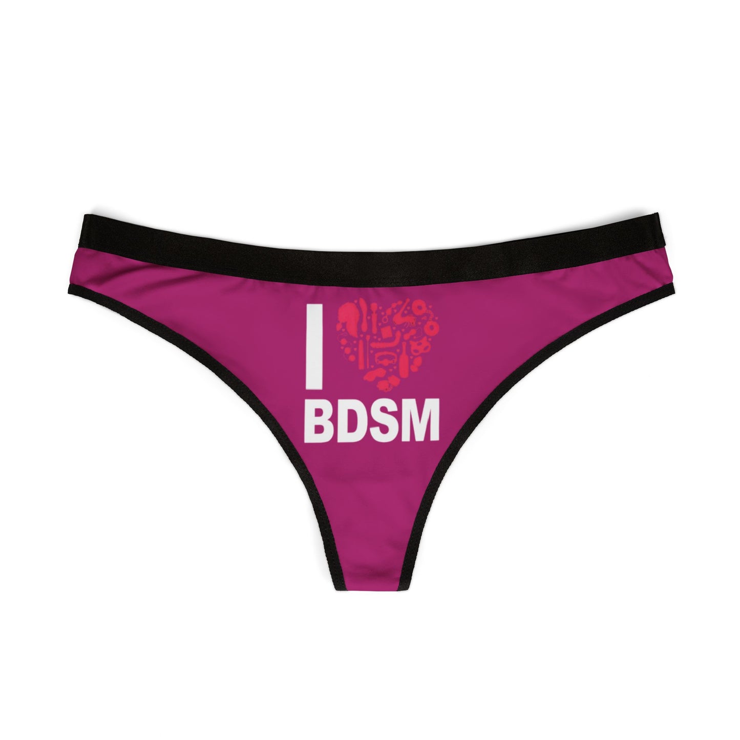 Valentines Naughty Gift Cheeky Womens Thong funny Birthday Anniversary BDSM