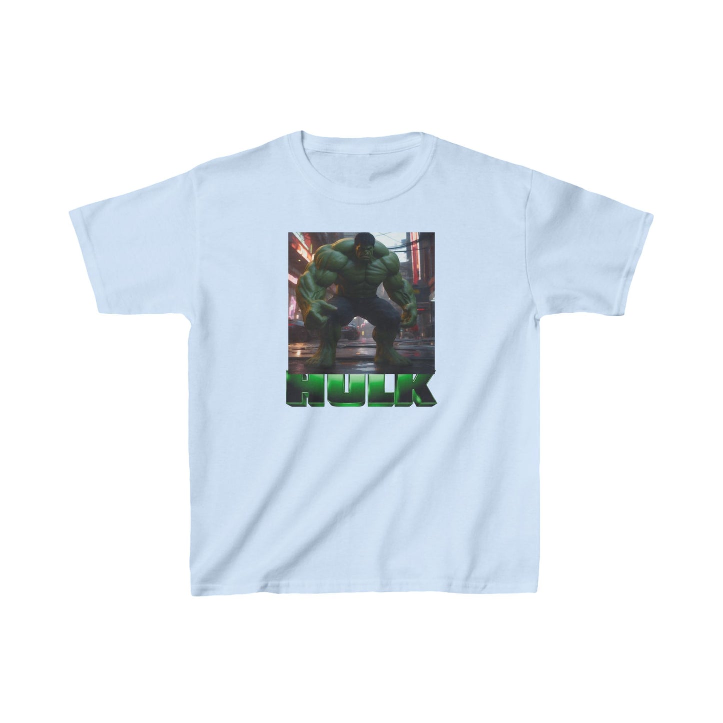 Kids Incredible Hulk Heavy Cotton Tee 16 colors