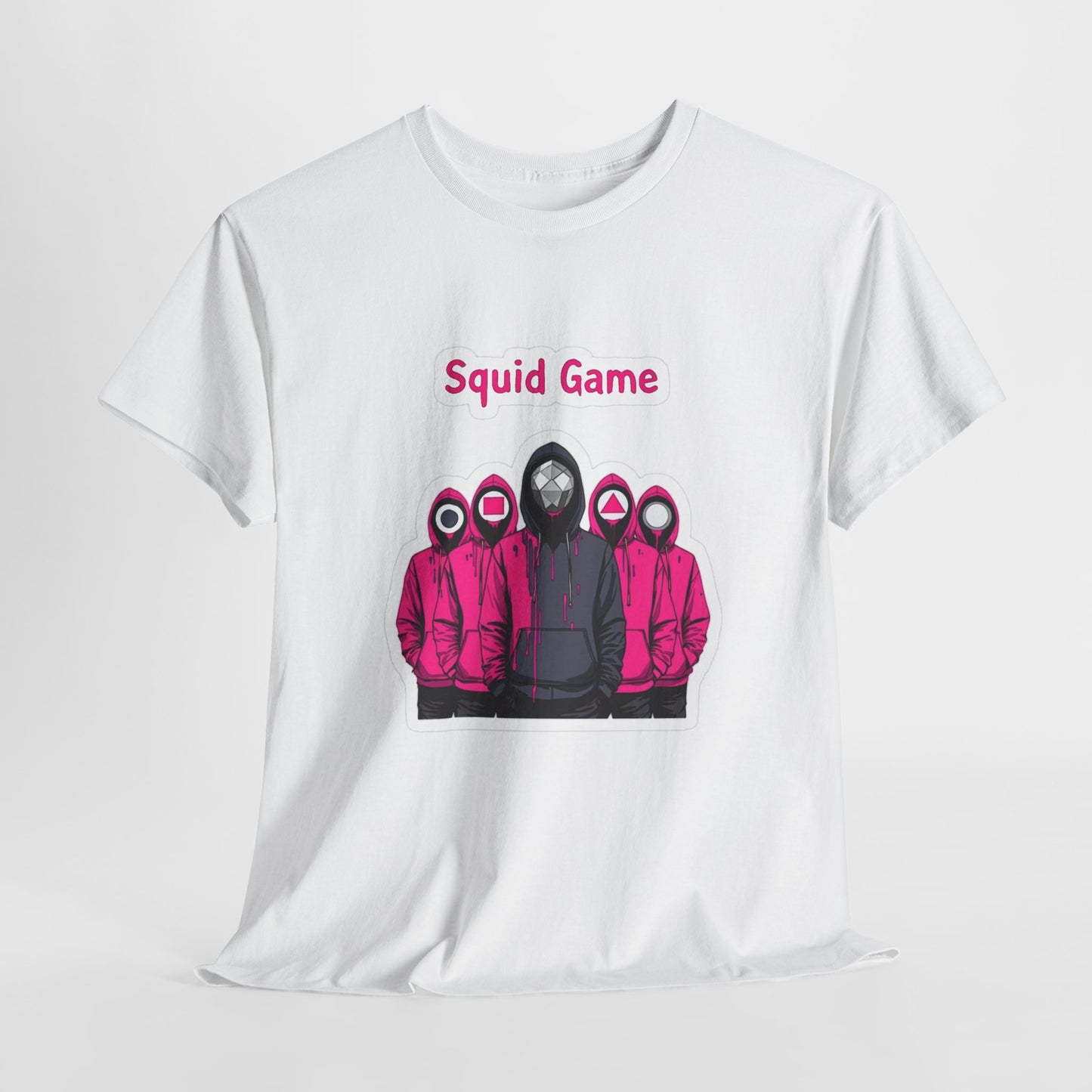 Squid Game Unisex Men´s Women´s Graphic Cotton Funny T Shirt Tee