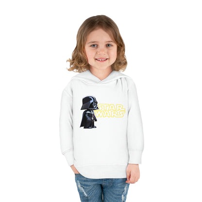 Charming Darth Vader Hoodie designed for kids aged 2-5 years, showcasing the iconic Darth Vader character alongside the Star Wars logo, ideal for stylish furniture and adventures.