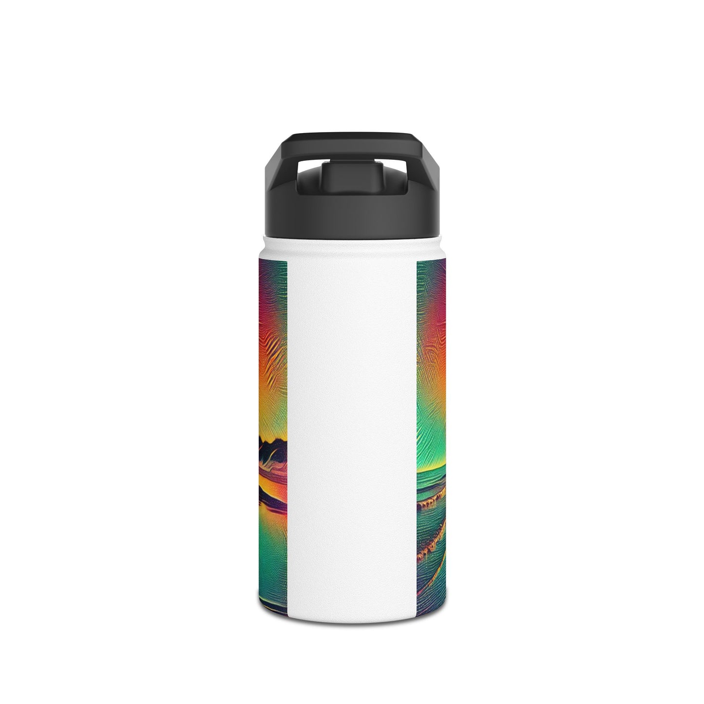 Fantasy Paddleboarding Stainless Steel Water Bottle, Standard Lid