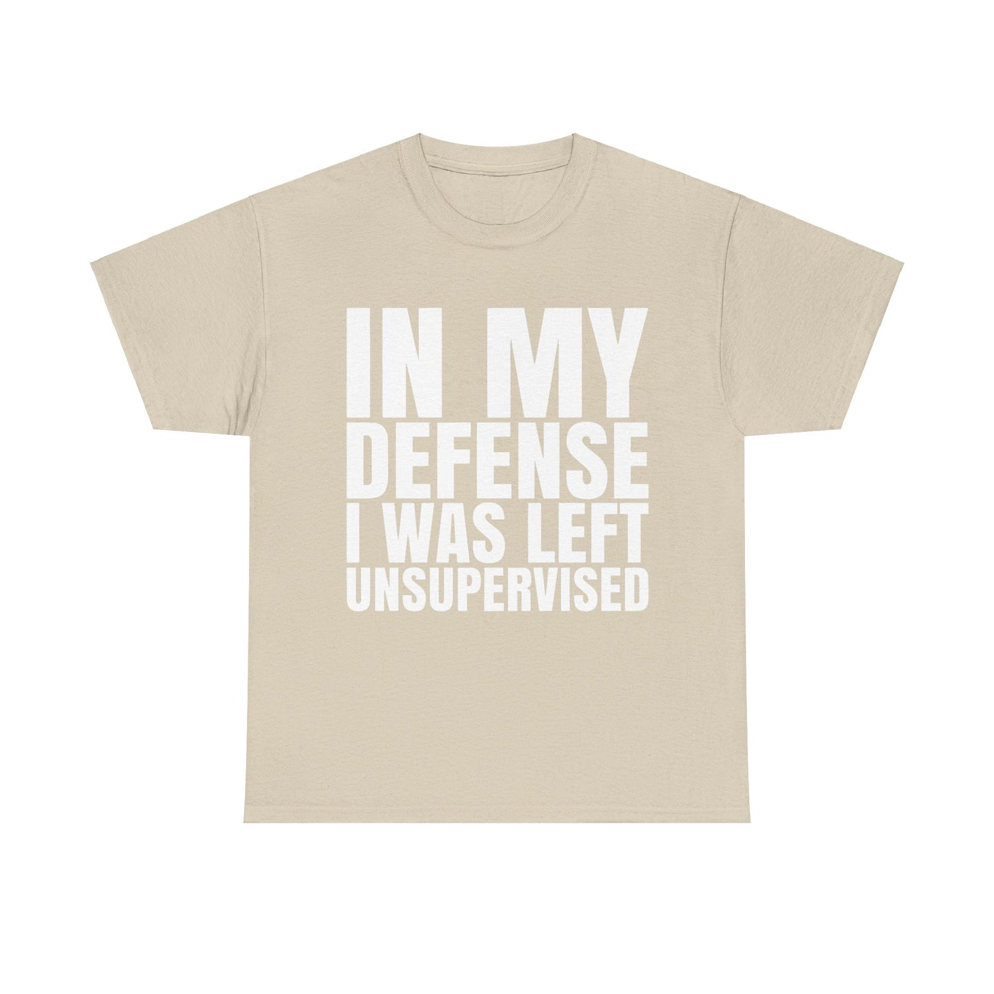 In My Defense Graphic Unisex  Tee Shirt