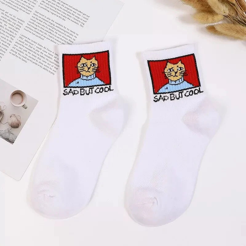 Hip Hop Long Socks for Women / Girls