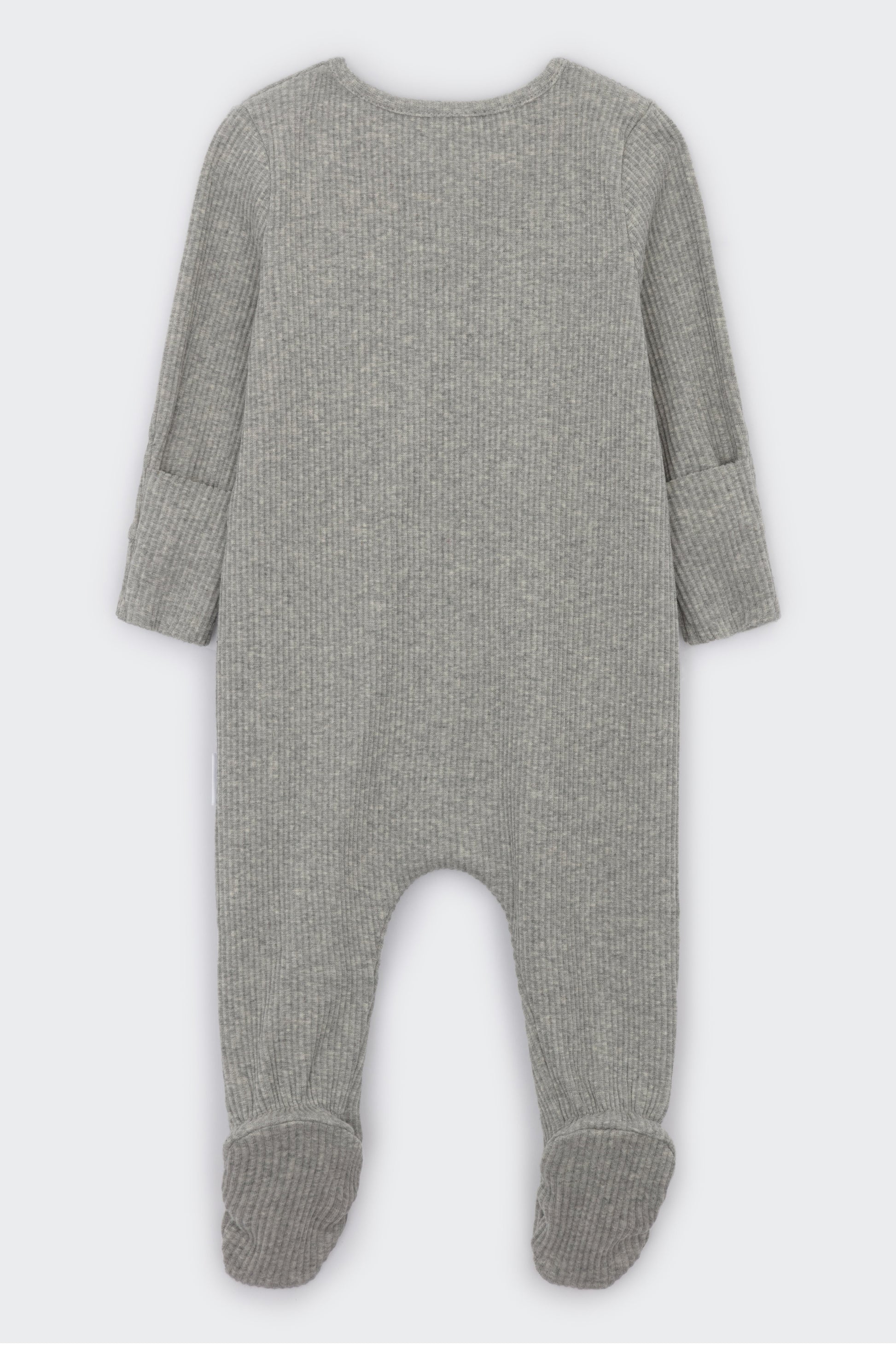 DreamBuy's Dove Grey Zip Sleepsuit, perfect for active toddlers, offering both style and comfort.