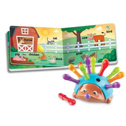 Learning Resources Spike the Fine Motor Hedgehog First Word