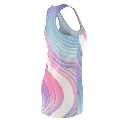 Valerie Couture Gradient Dress in exquisite pastel hues, delivering a blend of elegance and creative expression for a sophisticated wardrobe.