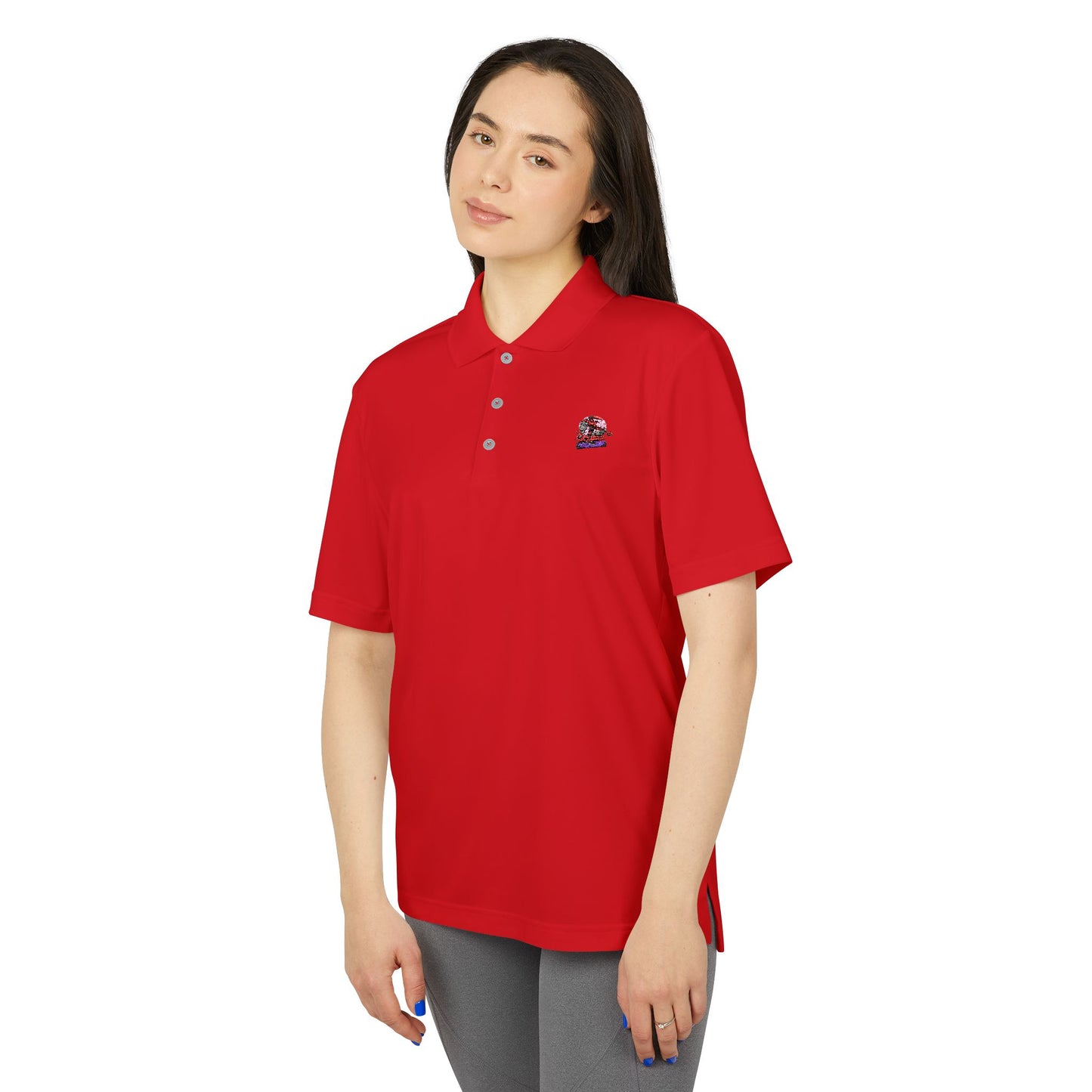 Adidas Unisex Paddleboarder Logo Performance Polo